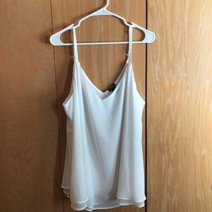 DOUBLE LAYER CHIFFON SWING CAMI